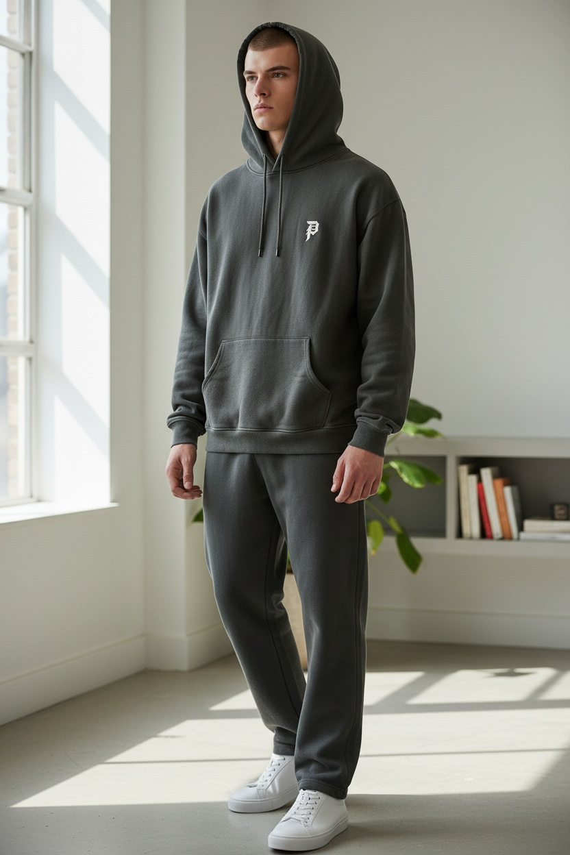 Primitive Black Logo Hoodie