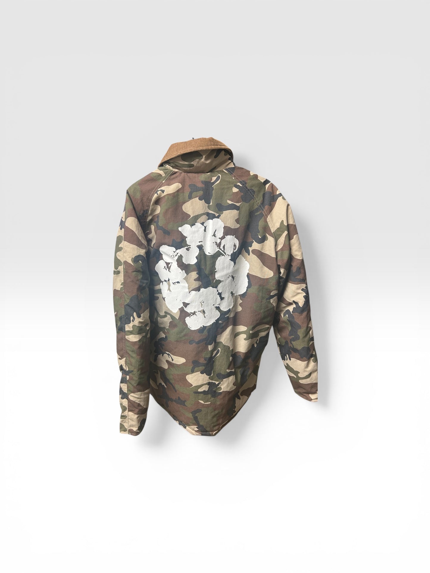 Denim Tears X Stussy Camo Winter Jacket